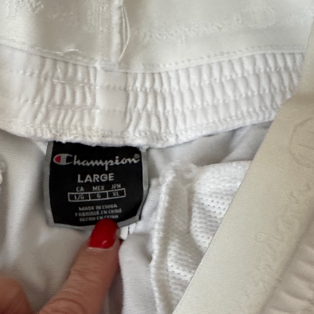 Champion White Athletic Pants - Picture 2 of 7
